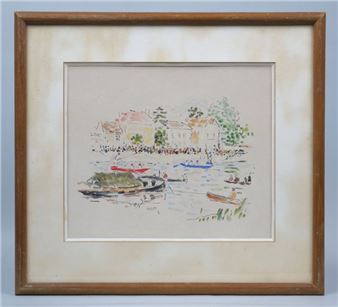 "Joust at St Mammès - Daniel Garnier-Geoffroy