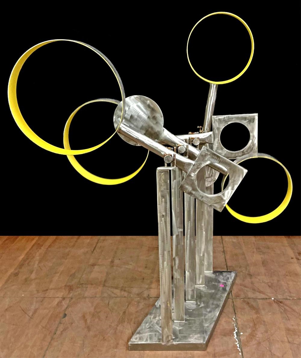 Bruce Stillman | Bruce Stillman Steel Kinetic Sculpture | MutualArt