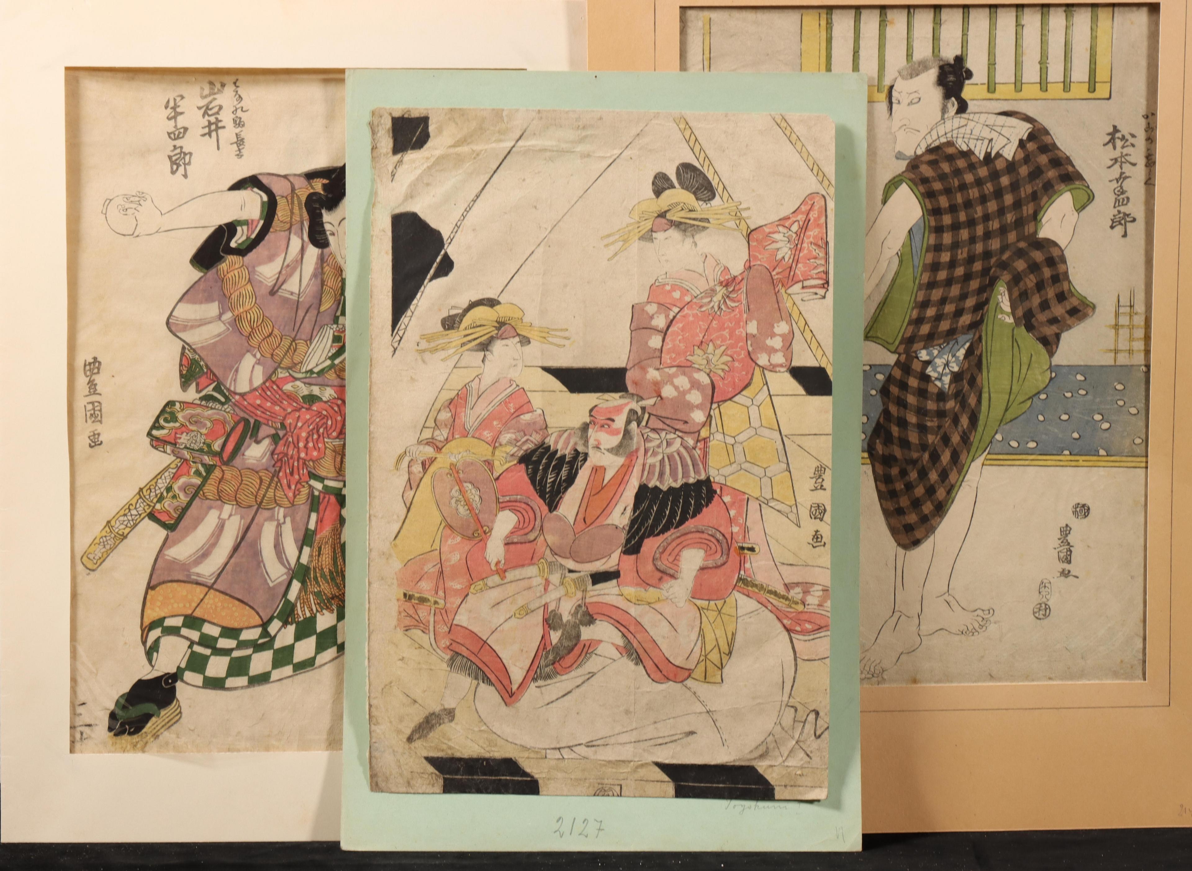 Actor prints - Utagawa Toyokuni