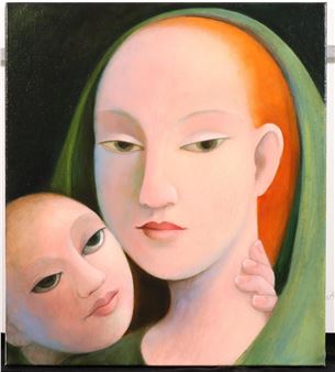 Madonna met kind - Giovanni Dalessi