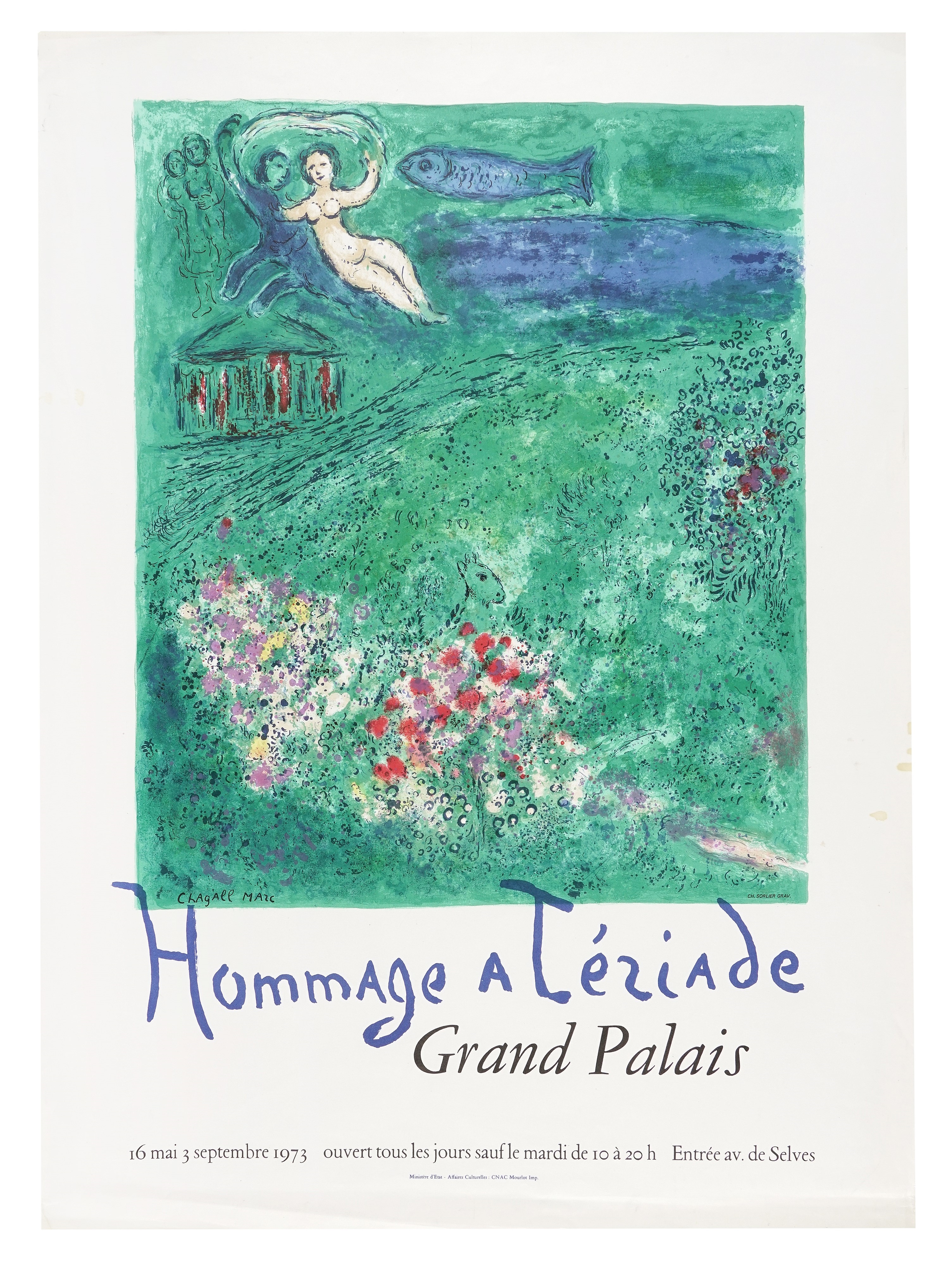 Hommage a Tériade - Marc Chagall