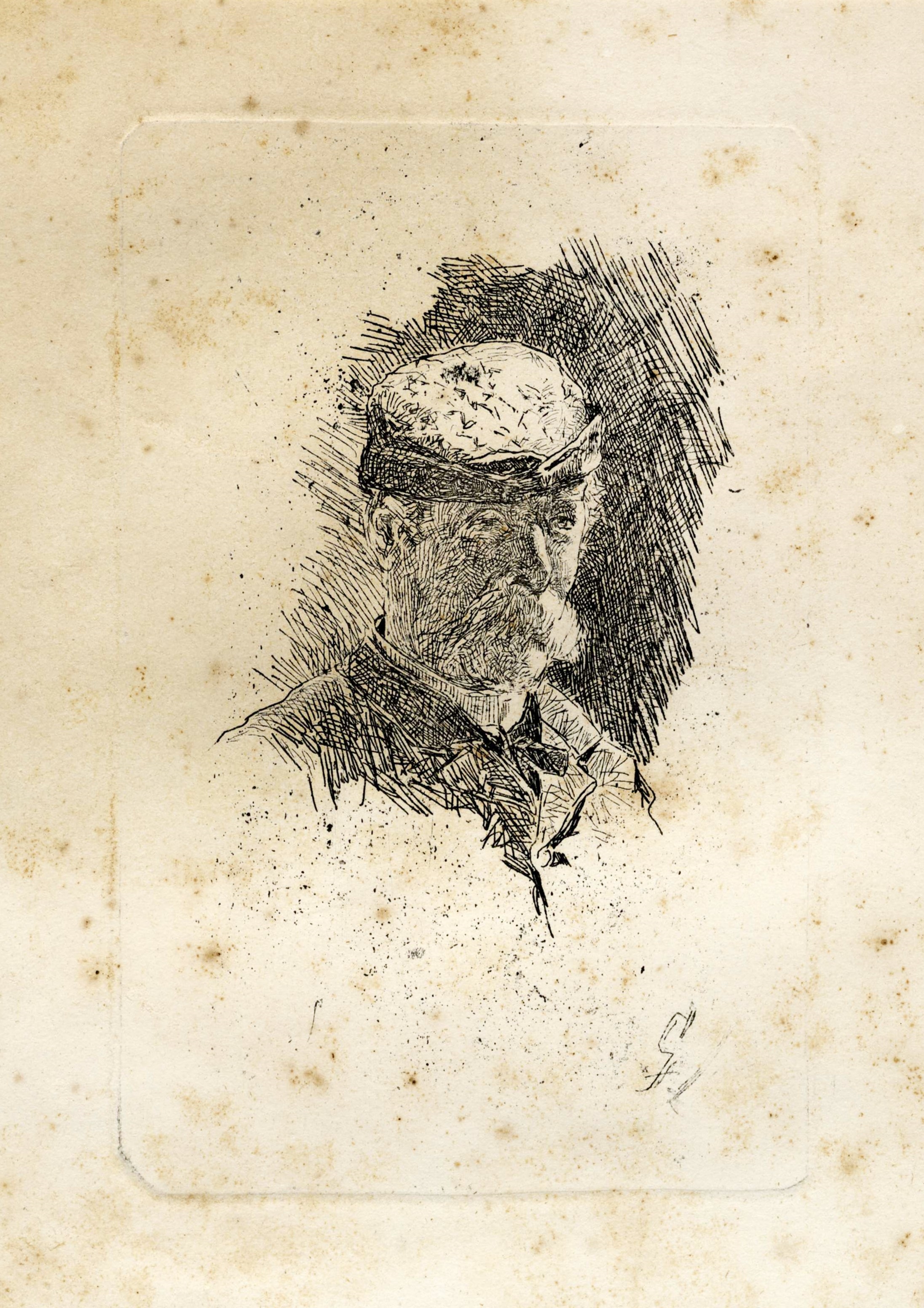 Autoritratto di Giovanni Fattori - Giovanni Fattori