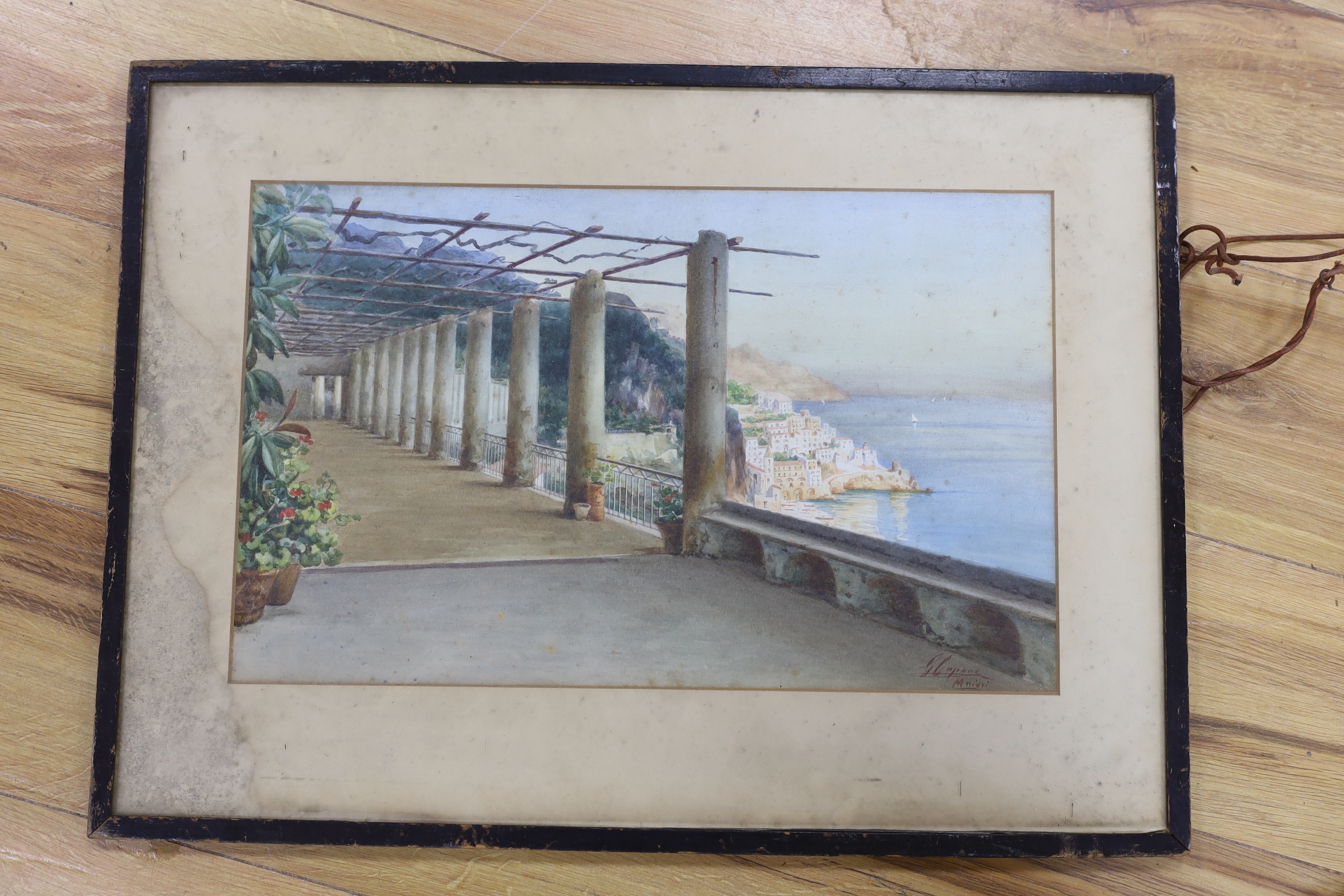 gaetano-capone-maiori-landscape-with-villas-mutualart