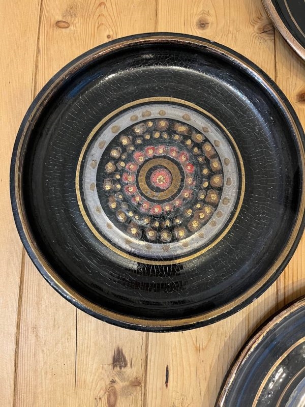 Set De 2 Assiettes émaillées Petromax Noires - Camping, Vaisselle Durable - Neuf