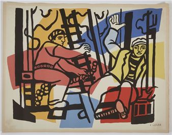 The Builders - Fernand Léger