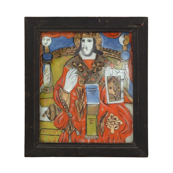 Jesus Christ King and Great High Priest by Petru Prodan, circa 1850-1880