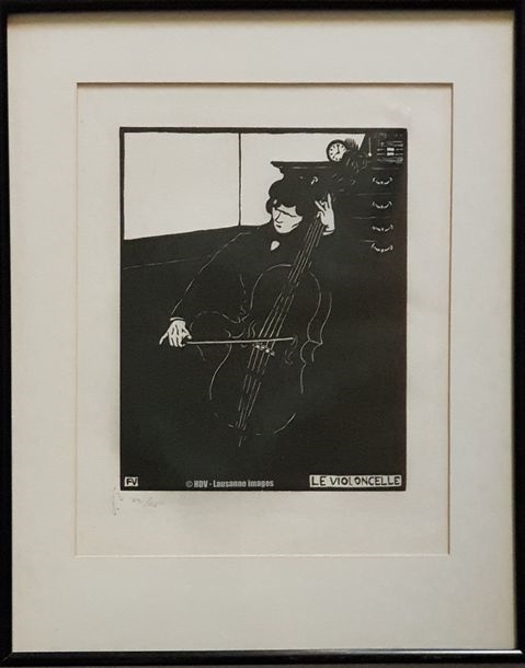 Gravure XIXe Bois Félix VALLOTTON Portrait Charles Leconte de Lisle Ancien Art