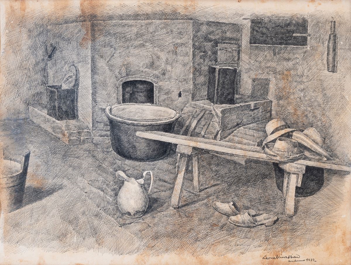 Leone Minassian | Internal, 1932 (1932) | MutualArt