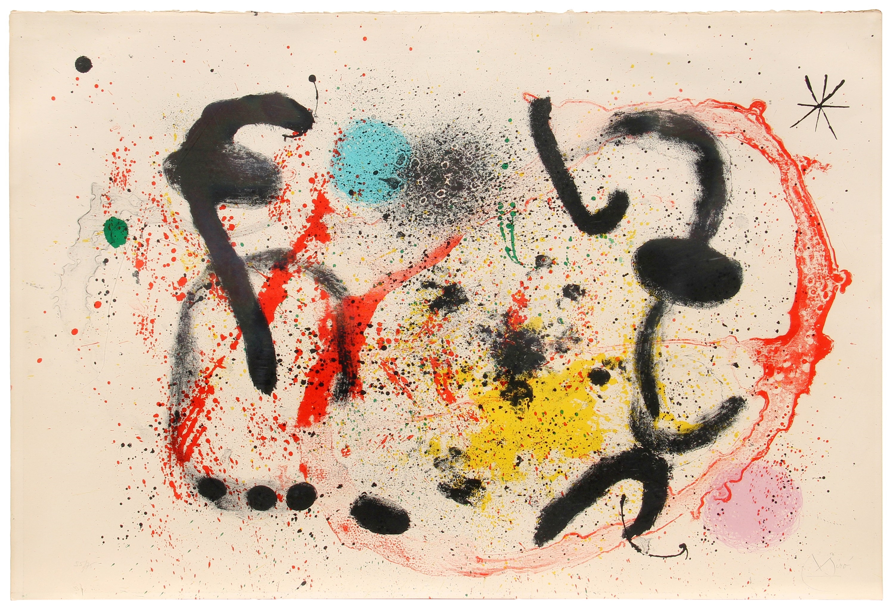 La lutte Rituelle - Joan Miró