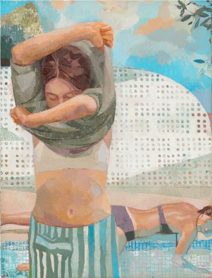 The Seventh Swim - Evelyn Dunbar