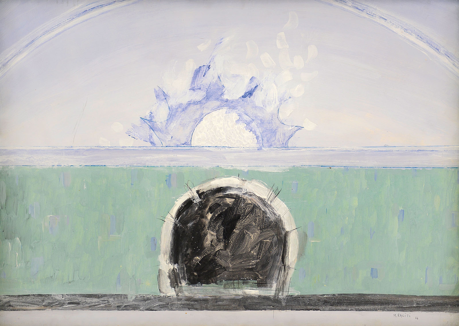 Mario Raciti | Tunnel-Alba1966 (1966) | MutualArt