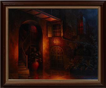 "Brulatour Courtyard - Richard "dick" Nick