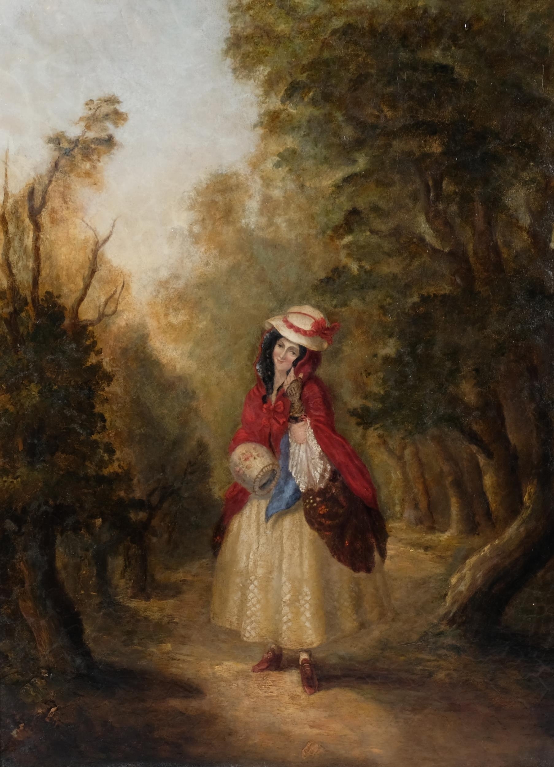 William Powell Frith | Dolly Varden from Dickens Barnaby Rudge | MutualArt