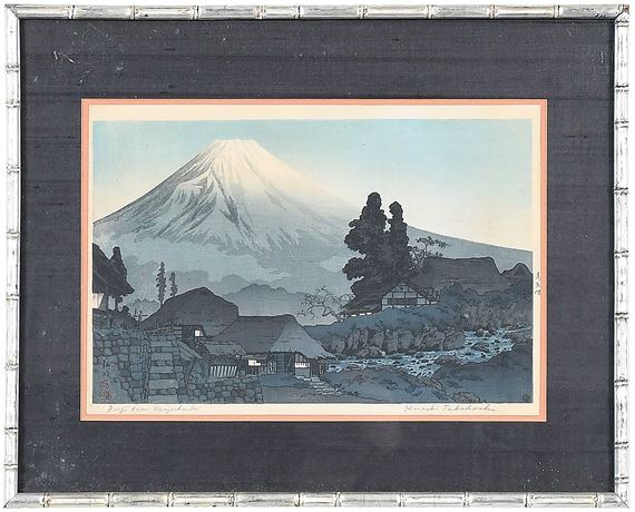 Fuji from Mitsukubo by Takahashi Shtei