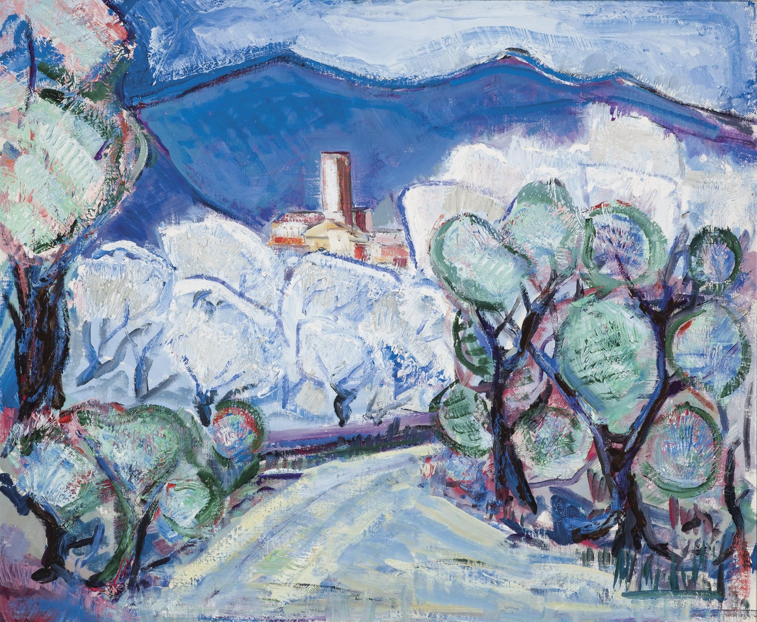 Artwork by Manuel Capdevila Massana, Erinya, Made of Oil on canvas