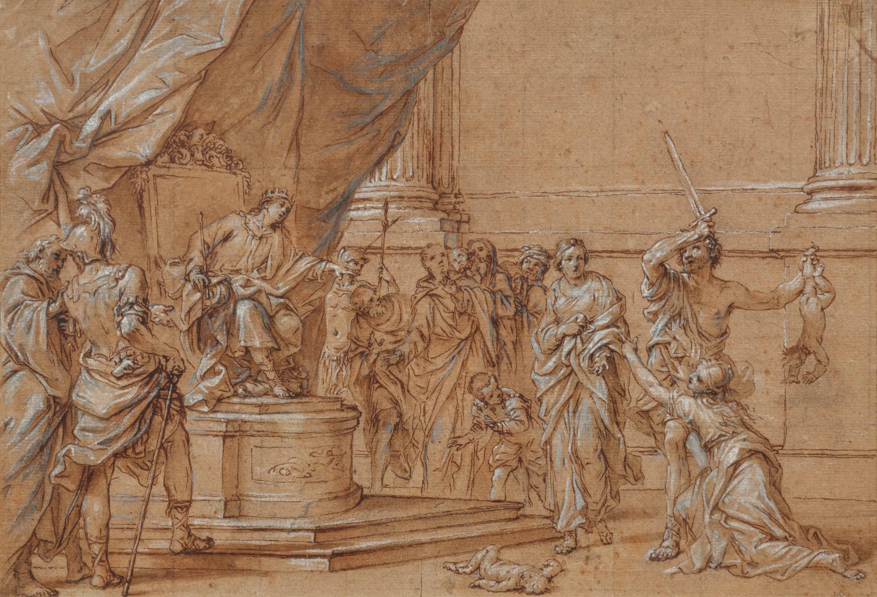 Sebastiano Conca | The Judgement of Solomon | MutualArt