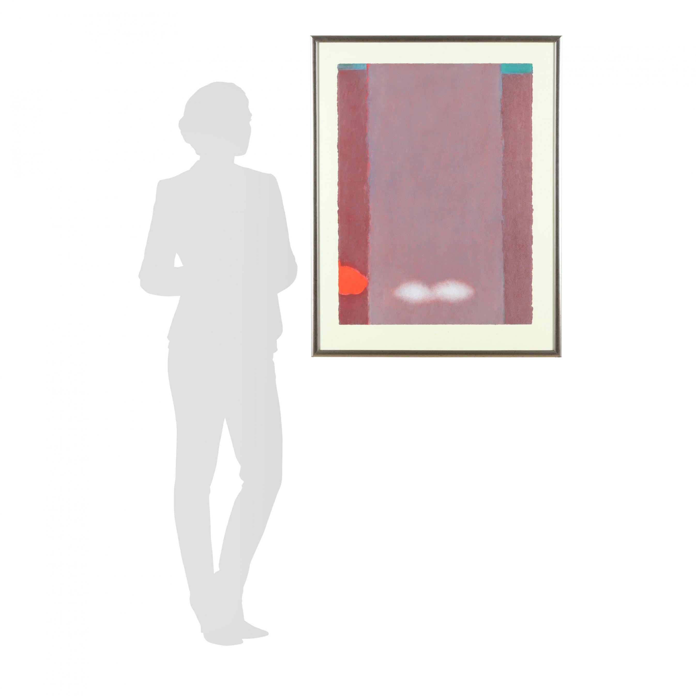 Artwork by Setsuya Kotani, Untitled Abstract, Made of Acrylic on wove paper