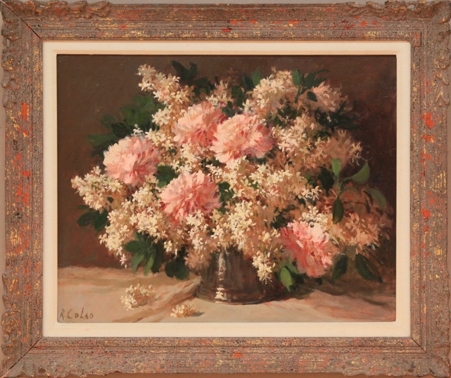 Rudolph Colao | Peonies and Lilacs | MutualArt