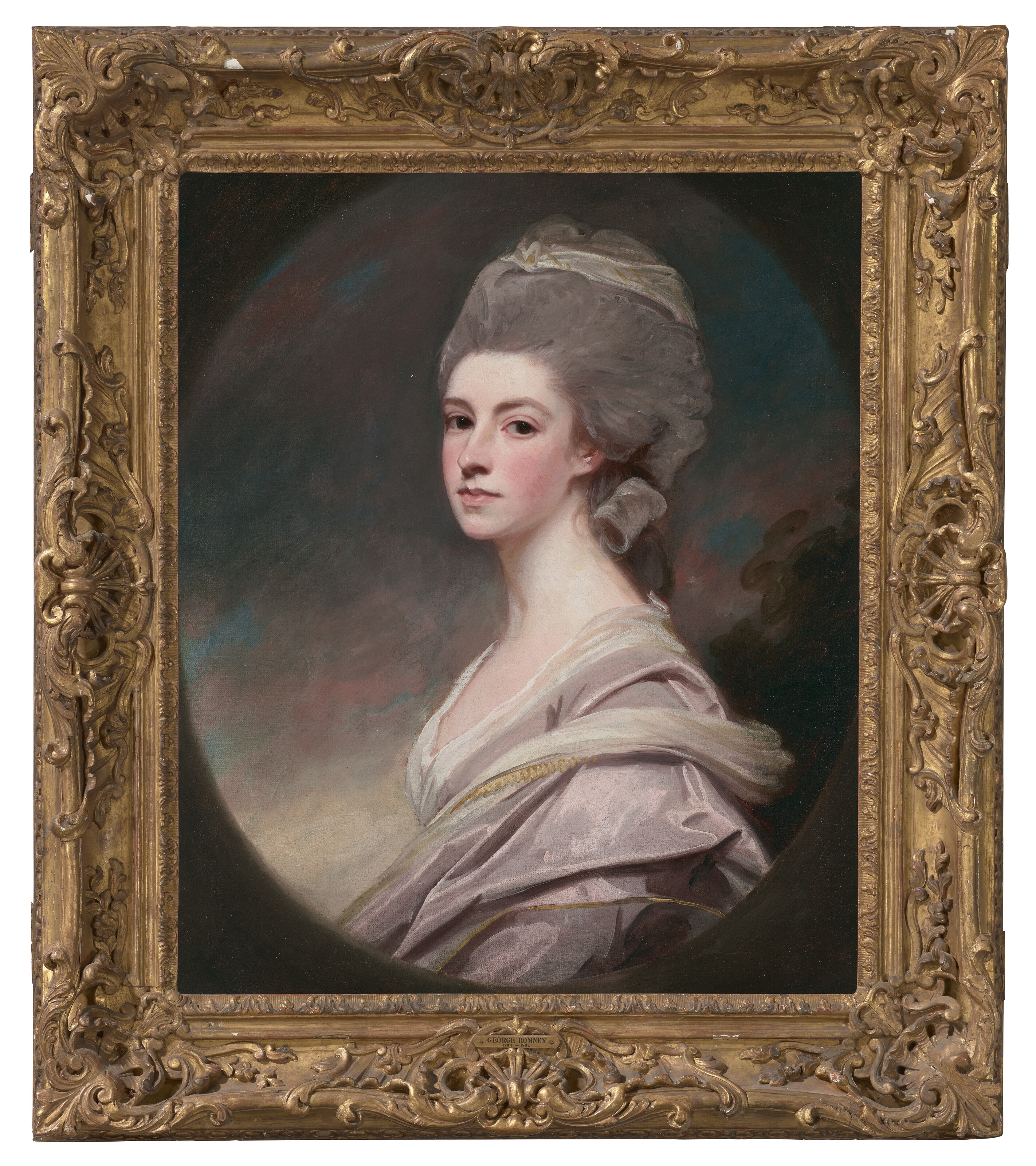 George Romney | Portrait of Mrs Susannah Whatman (-1828), née Bosanquet ...