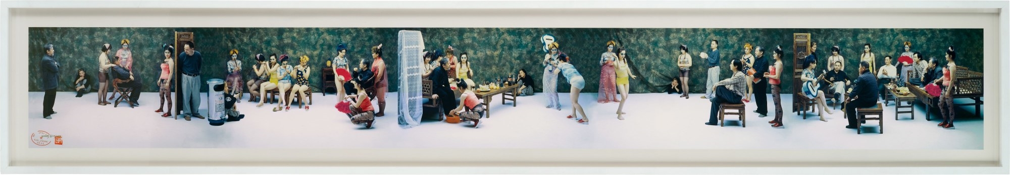 Wang Qingsong | Night Revels of Lao Li (2000) | MutualArt