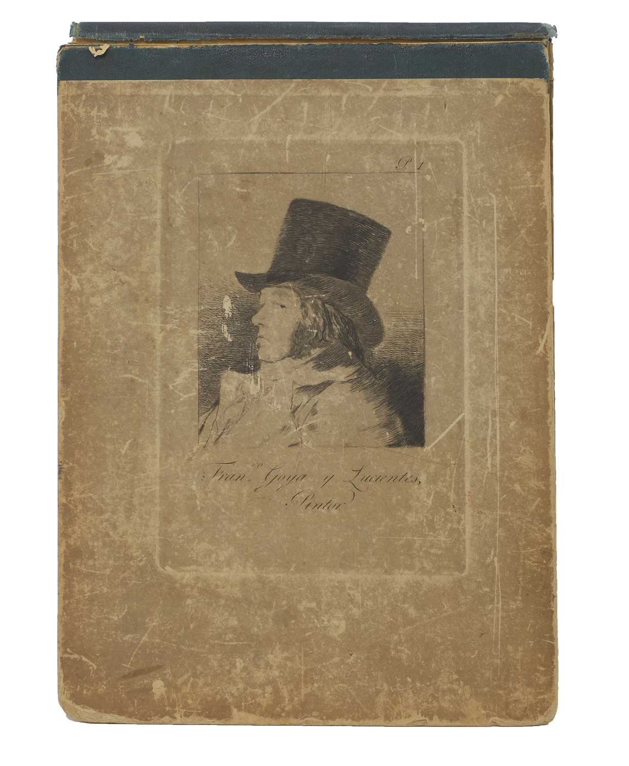 Calcografia' on the verso. Oblong 4to (240 x 330mm - Francisco José de Goya y Lucientes