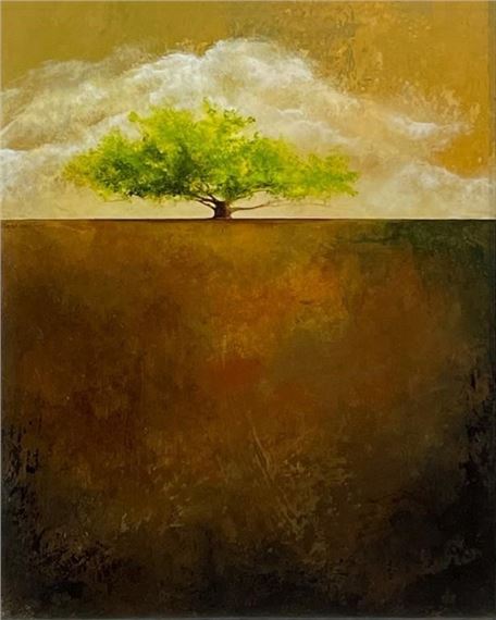 20th Century
The Drama of the Moment
acrylic on art board
14 x 11 in 35.6 x 27.9 cm 2006
signed - Nikol Haskova