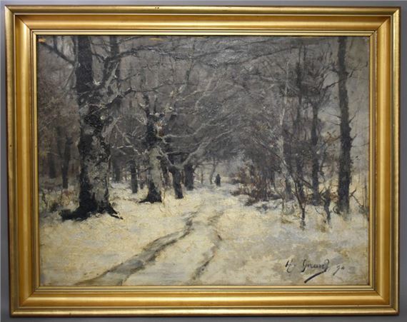 Promeneur dans... - Lot - Hippolyte Girard