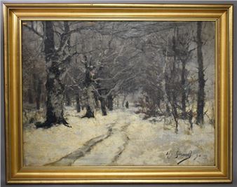 Promeneur dans... - Lot - Hippolyte Girard