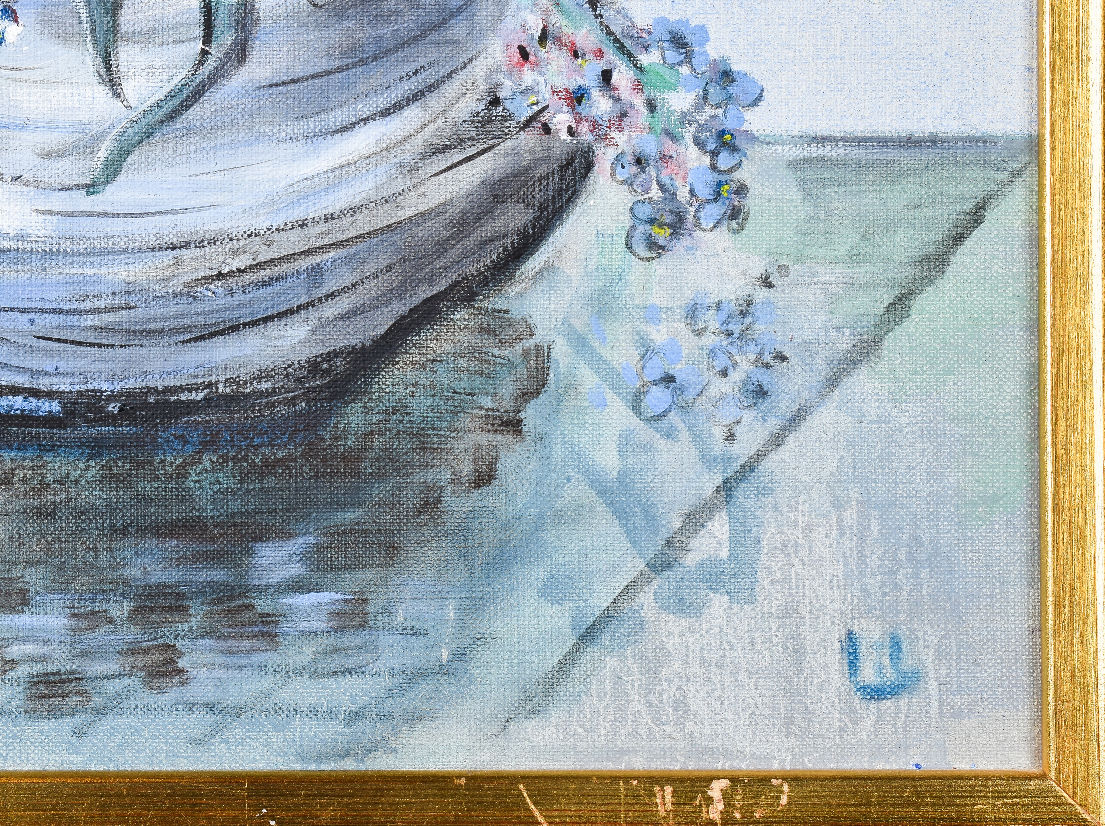 Artwork by Liselotten Haake, 71 Liselotten Haake Olja på duk, Made of Oil on canvas