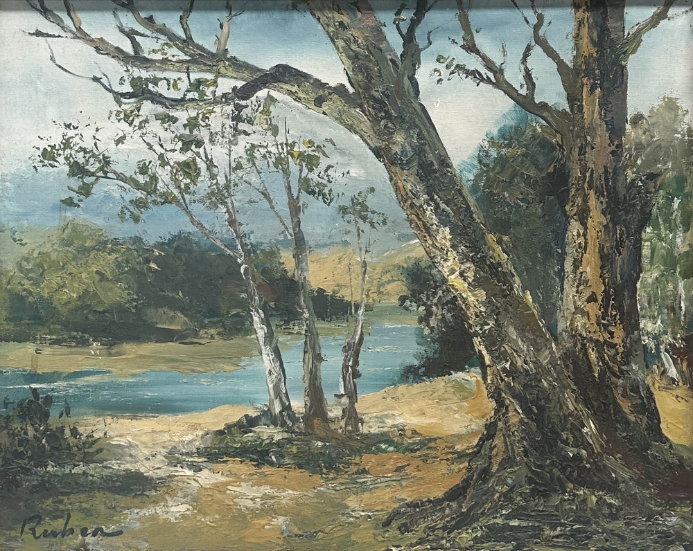 Peter Paul Rubens | View Across the River | MutualArt