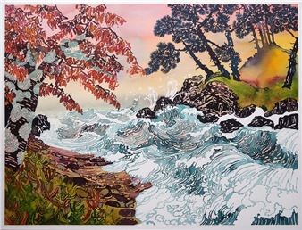 Max Naylor Rambles Through Mystical Woodlands in Ethereal Oil and Ink Paintings