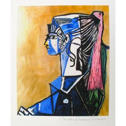 Portrait of Sylvette David - Pablo Picasso