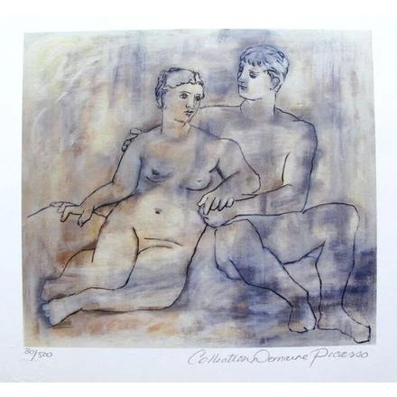 Lovers - Pablo Picasso