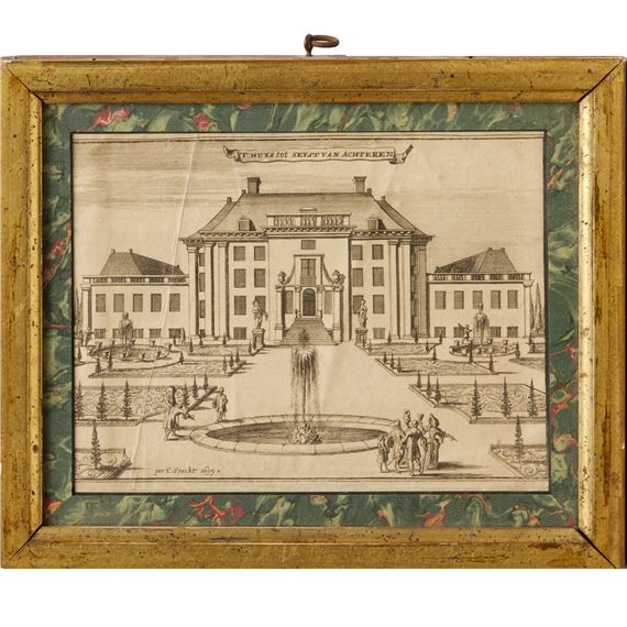 "T Huys tot Seyst van Achteren" (View of Slot Zeist) - Caspar Specht