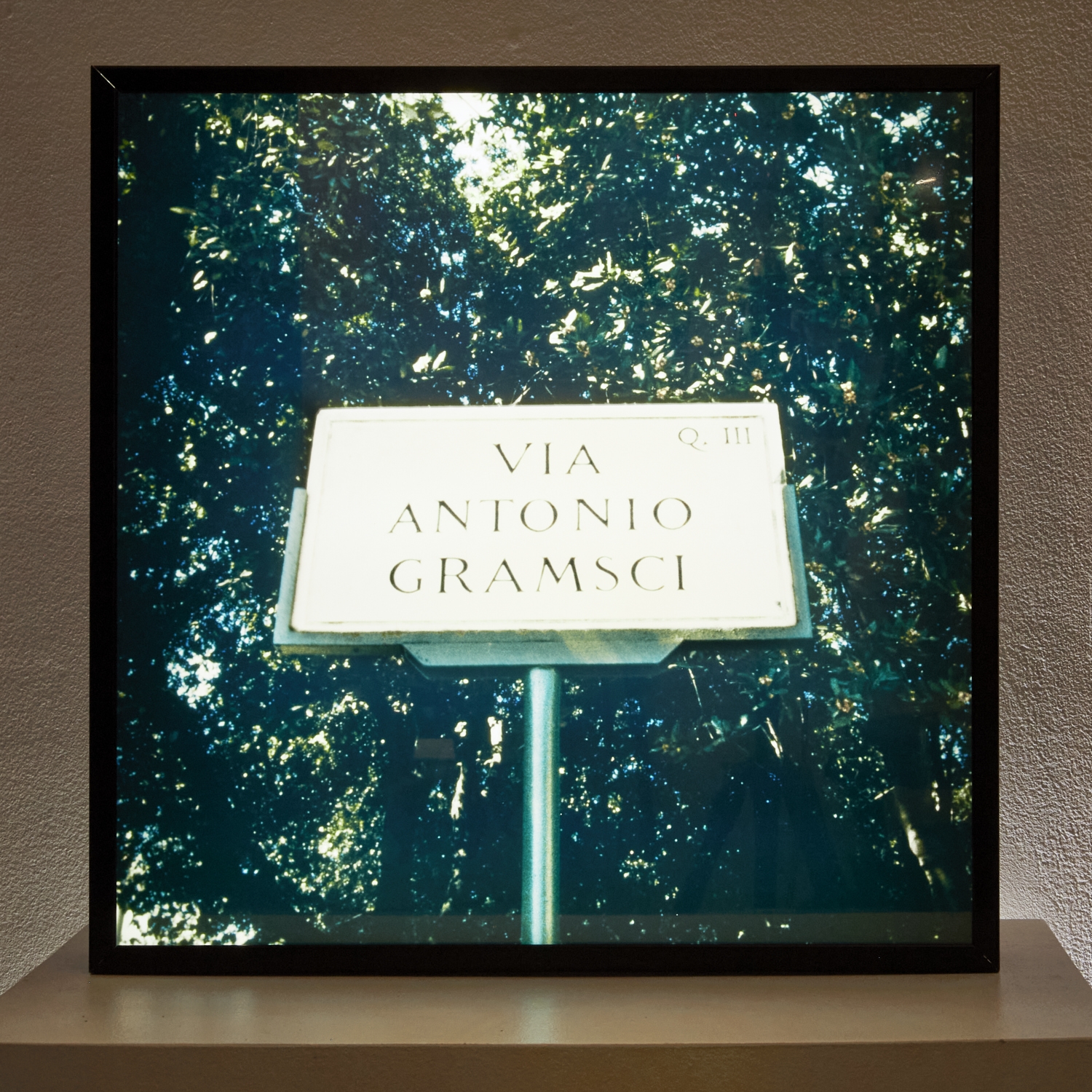Alfredo Jaar Untitled (Via Antonio Gramsci) (1989) MutualArt