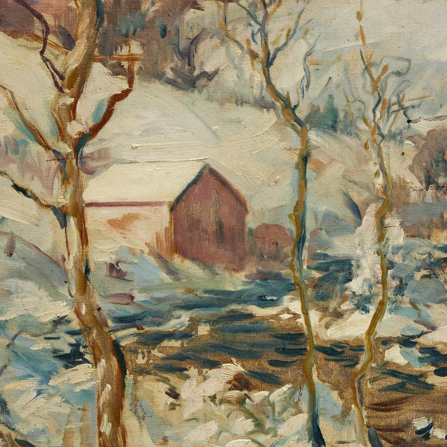 Arthur Clifton Goodwin | Winter Landscape | MutualArt