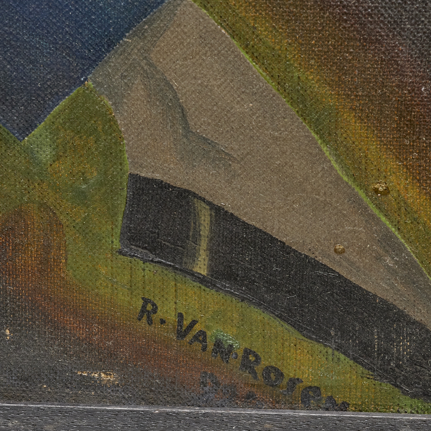 Robert Van Rosen | oil on canvas signed and illegibly dated lower left ...