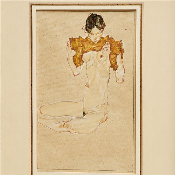 Die Jungfrau by Egon Schiele