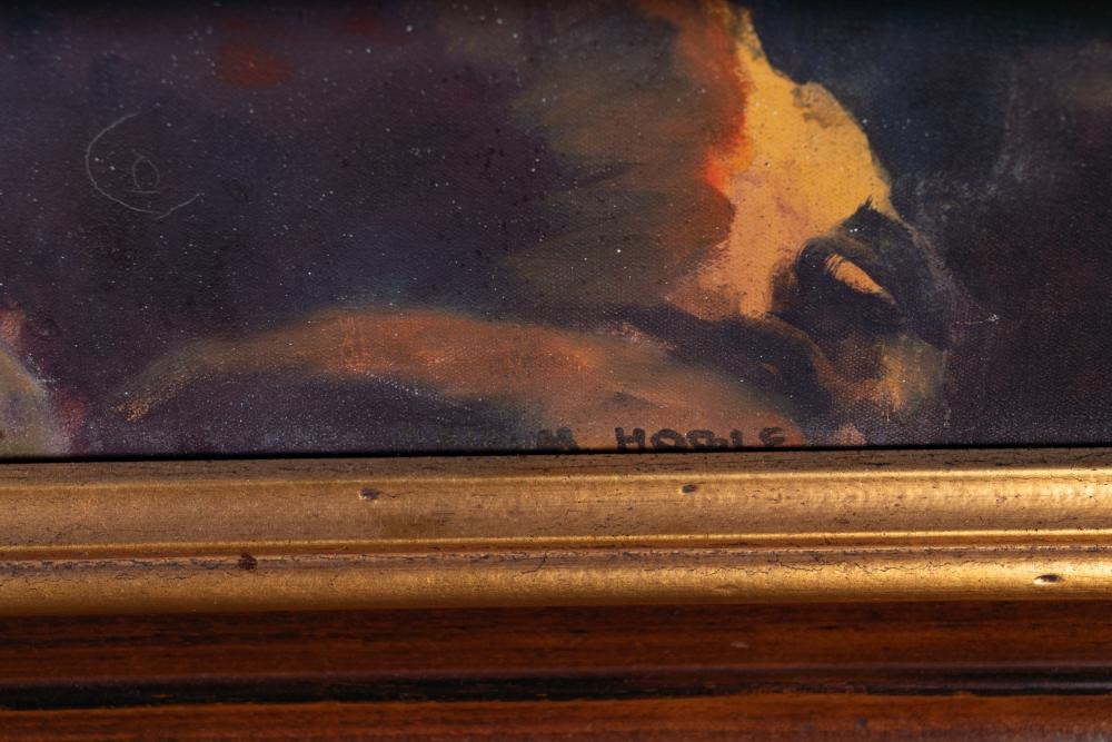 Artwork by Ann Hogle, Fog Over Portola Valley, Made of oil on canvas