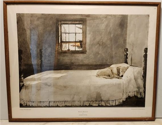 Andrew Wyeth | Master Bedroom (1985) | MutualArt