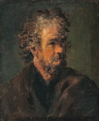 A tronie of a bearded man - Rembrandt van Rijn