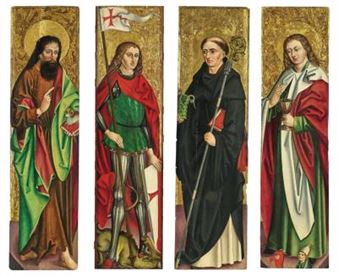 Saint John with Donor - Michel Haider