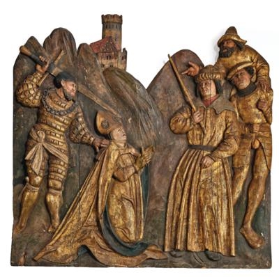 Martyrdom of St. Denis of Paris, Relief, Southern Germany c. 1520 - German School, 16th Century