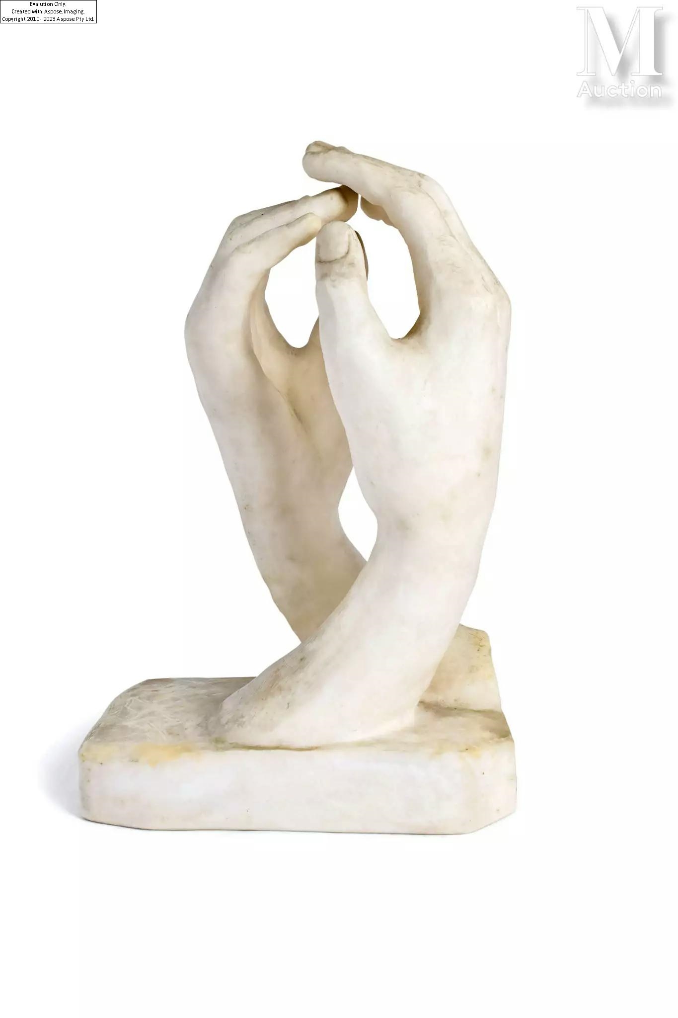 Les mains ou "La Cathédrale" - Auguste Rodin