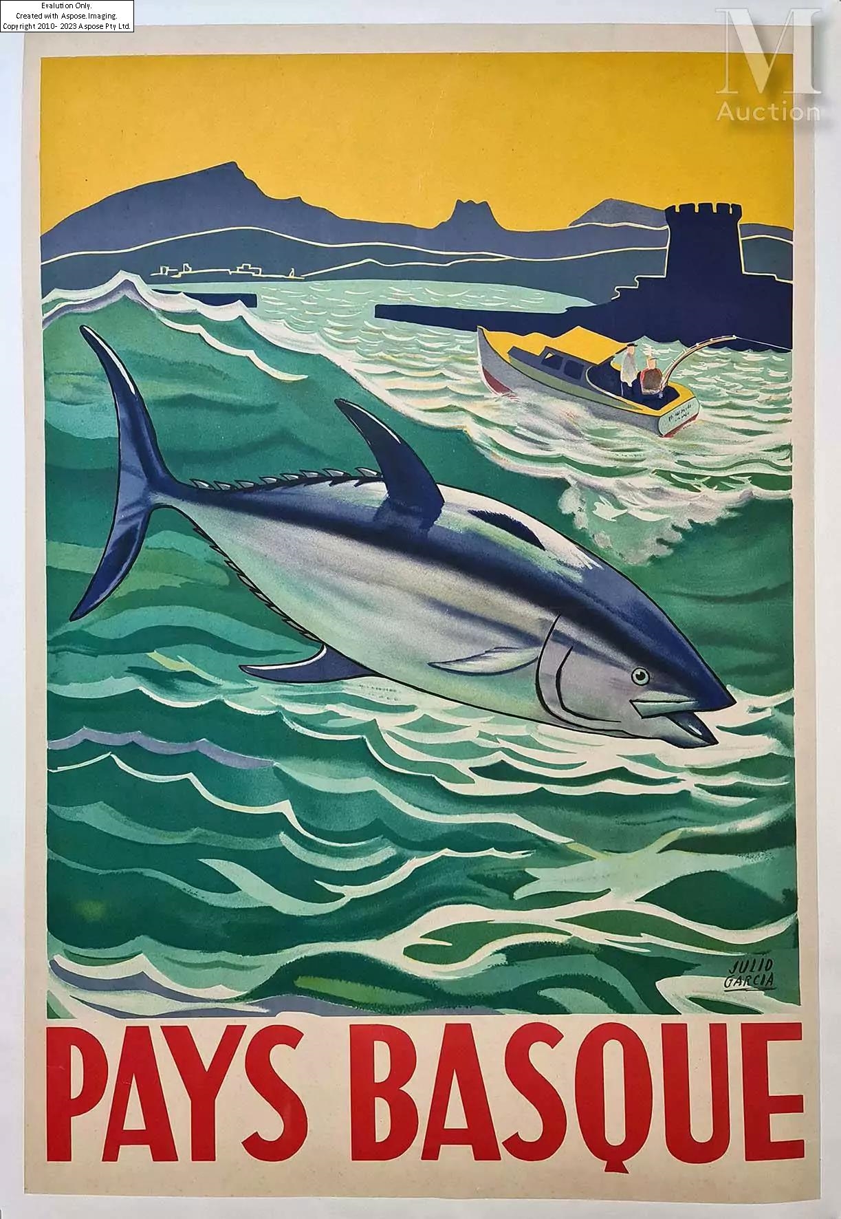 Artwork by Julio Garcia Gutierrez, GARCIA JULIO, Made of Affiche entoilée