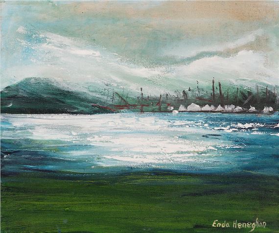DUBLIN BAY FROM CLONTARF by Enda Heneghan