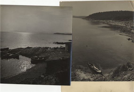 Cap Lardier, seaside, circa 1935 by Pierre Boucher, circa 1935