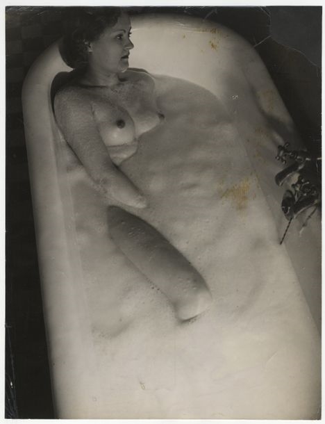 Nude in the Bathtub, circa 1937 - Brassaï