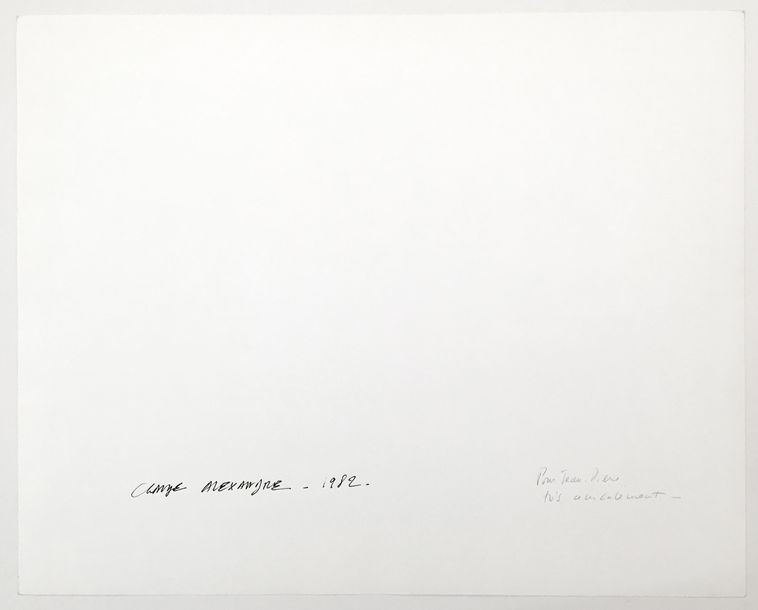 Claude Alexandre | Claude ALEXANDRE (1940-2010) (Circa 1982) | MutualArt