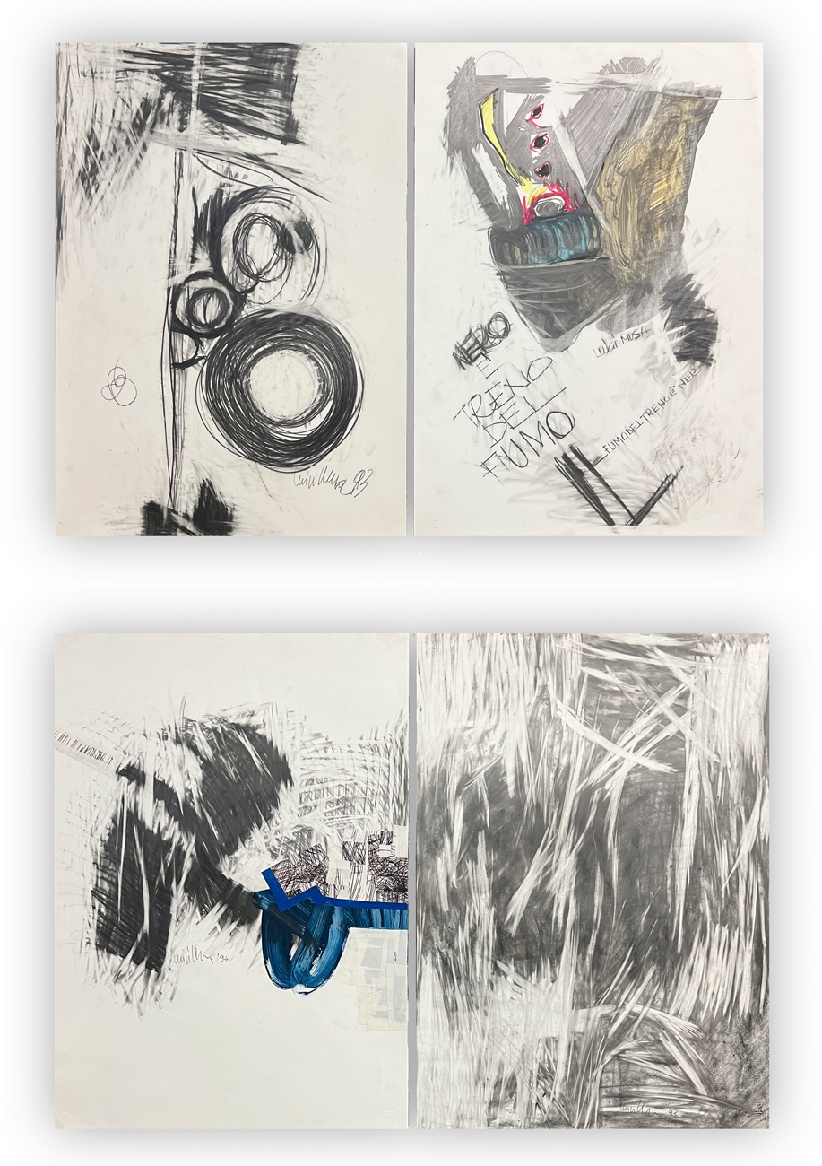 Artwork by Luigi Musa, Lotto unico di 4 opere